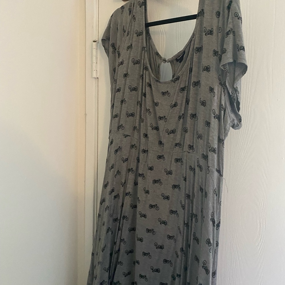 Torrid Biker print Skater dress
